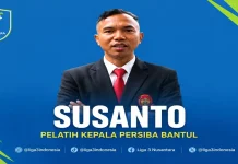Persiba Bantul Kembali Percayakan Susanto Hadapi Musim Baru