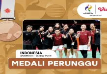Tim Putri Indonesia Raih Perunggu Asian Games 2026