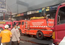 Kebakaran Toko Bangunan & Elektronik di Berbah, Dua Karyawan Meninggal Dunia
