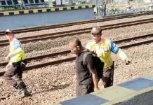 KAI Daop 6 Yogyakarta Amankan ODGJ di Jalur KA Stasiun Maguwo