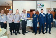 Peringati HUT ke-81 TNI, Polda DIY Hadiri Tiga Matra