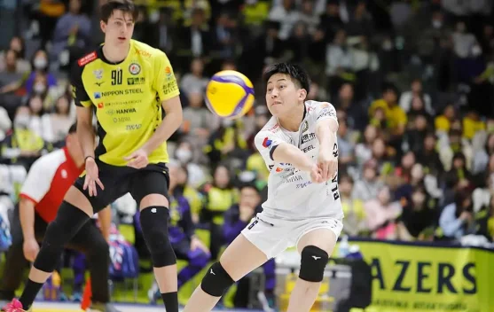 Sakai Blazers Taklukkan Pemuncak Klasemen Liga Bola Voli Jepang