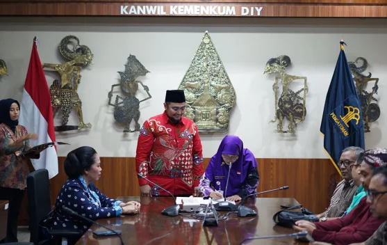 Kemenkum DIY Selesaikan Harmonsiasi Rancangan Perkada Pemberian THR