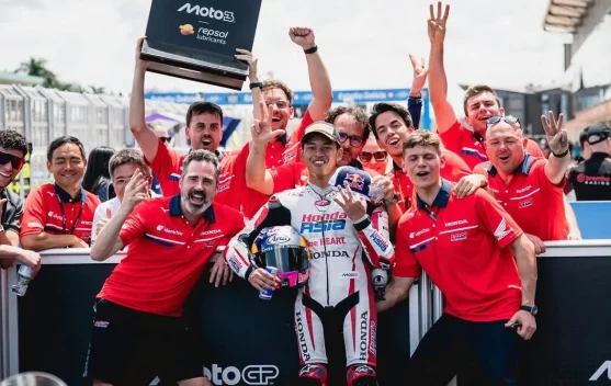 Veda Ega Pratama Meraih Podium di Ajang Moto3