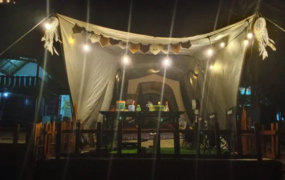 Glamping Watu Kodok, Alternatif Berkemah dengan Nuansa Pantai