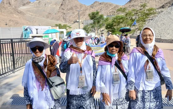 Menunggu Armuzna, Jemaah 'Aisyiah Napak Tilas Perjalanan Nabi Muhammad SAW