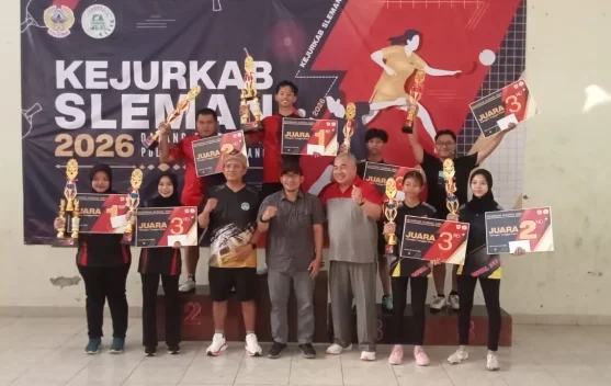 Kejurkab Sleman 2026 Perkuat Pembinaan Atlet Tenis Meja