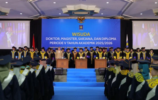 Wisuda Periode V 2025/2026 UII, Luluskan 565 Alumni