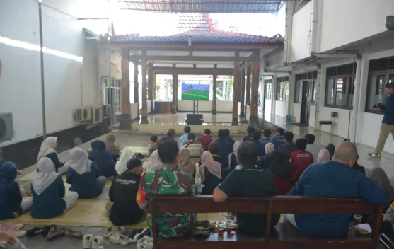 Debar dan Nobar Piala Dunia 2026 di RRI Yogyakarta berlangsung Meriah