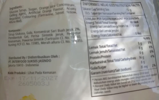 Mengetahui Kandungan Gula Tambahan lewat Label Nutrisi di Kemasan