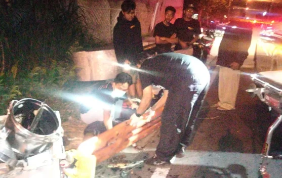 Kurang Konsentrasi Saat Dini Hari, Mobil Tabrak Pesepeda di Kretek Bantul