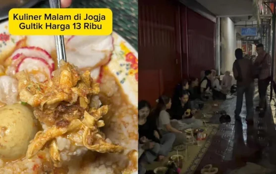 Gultik Selasar Urip Sumoharjo Jadi Buruan Kuliner Malam Yogyakarta