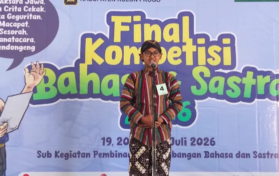 Lestarikan Bahasa Jawa, Puluhan Pelajar SMP Ikuti Final Lomba Sesorah Kulon Progo