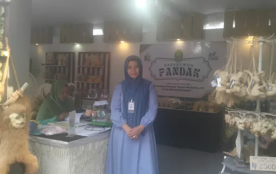 Kerajinan Serabut Kelapa Bantul Laris Manis di Bantul Creative Expo 2026