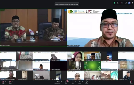 Kepala Kemenag DIY Ingatkan Pentingnya Pelaporan Gratifikasi
