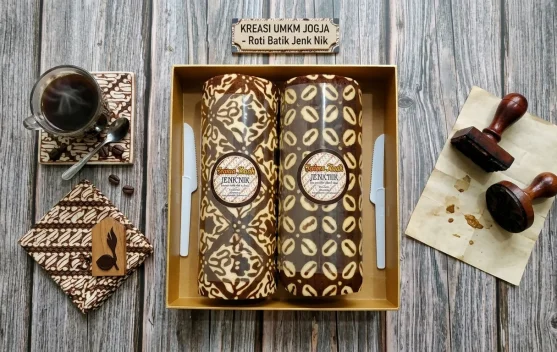 Kreatif, UMKM Jogja Sulap Roti Bermotif Batik Jadi Pilihan Oleh-Oleh