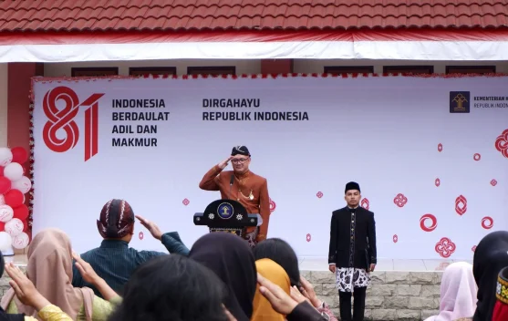 Semangat Persatuan Tampak pada Upacara HUT ke-81 RI oleh Insan Pengayoman DIY