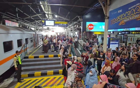 HUT ke-81 Kemerdekaan RI, Daop 6 Yogyakarta Layani 45 Ribu Penumpang Kereta Api