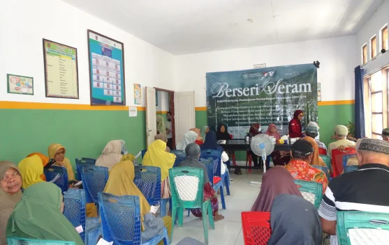 KKN UGM Berseri Seram gelar Sosialisasi Penyakit Tak Menular Bagi Warga Lansia