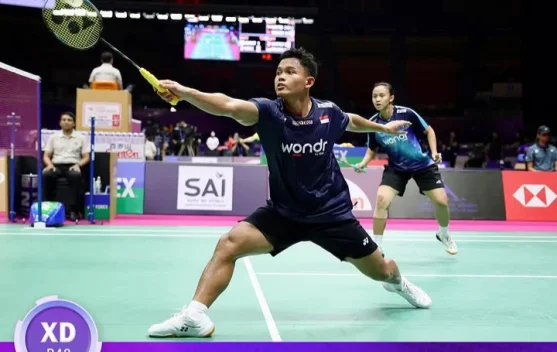 Melewati Drama Rubber Game, Bimo/Arlya Lolos ke Babak 32 Besar