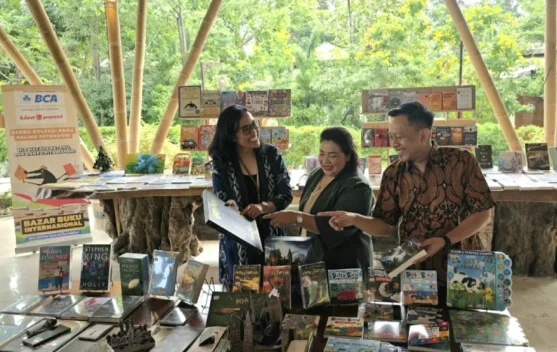 Spesial Satu Dekade di Indonesia, BBW Bawa Lebih dari Sejuta Buku Internasional