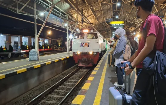 Libur Panjang Kemerdekaan, 204.179 Penumpang Padati Stasiun di Daop 6 Yogyakarta