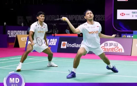 Fajar/Fikri Lolos ke 16 Besar BWF World Championships 2026
