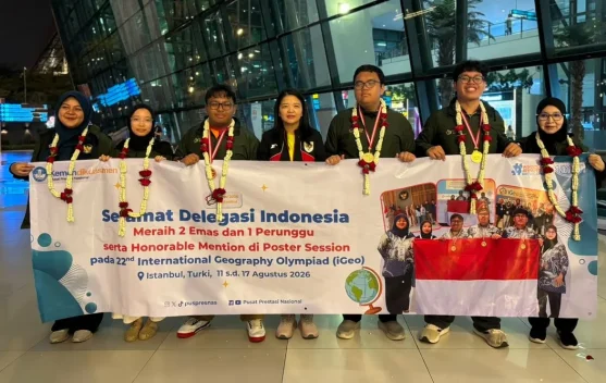 Talenta Muda Indonesia Raih Dua Emas di Olimpiade Geografi
