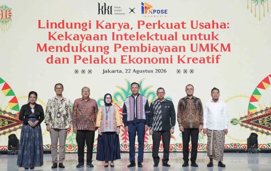 Lindungi Karya, Perkuat Usaha, KI Bisa Dukung Pembiayaan UMKM dan Ekonomi Kreatif