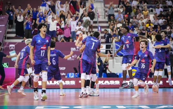 Prancis dan Iran Berhadapan di Final Kejuaraan Dunia Bolavoli Putra U-17