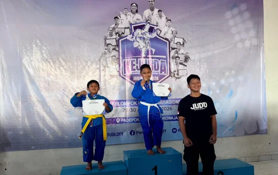 Ghani, Judoka Muda Kota Yogyakarta Raih Emas lewat Ippon
