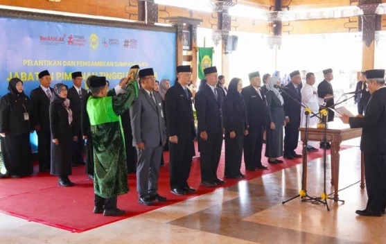 Penyegaran Organisasi, Tujuh Pejabat Pemkab Bantul Berganti Posisi