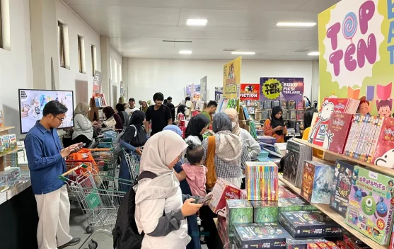 Bazar Buku Big Bad Wolf Hadir di Yogyakarta Dorong Ekosistem Literasi