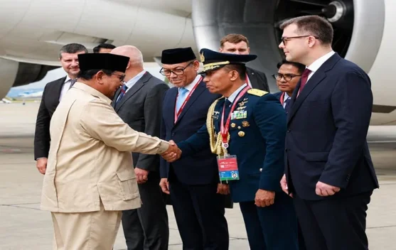 Presiden Prabowo Tiba di Rusia, Indonesia Jadi Tamu Kehormatan EEF 2026