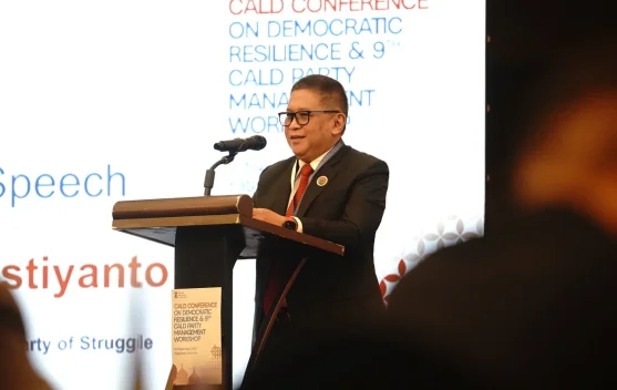 Demokrasi Dinilai Mundur, Hasto Beberkan Agenda Strategis PDIP di Forum Asia
