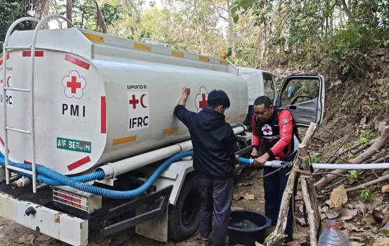 PMI Kulon Progo Salurkan 152 Ribu Liter Air Bersih Bantuan Kekeringan