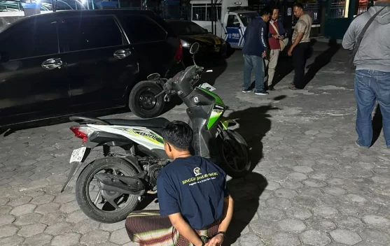 Begal Beraksi di Jetis, Bawa Kabur Motor usai Tendang Korban hingga Jatuh