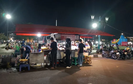Angkringan Balap Paseban, Populer dan Terlaris di Alun-Alun Bantul