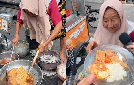 Mbah Tiwi Tetap Berjualan di Usia 76 Tahun