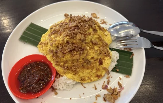 Nasi Telok Malaya, Sajian Telur Dadar Creamy dengan Sentuhan Melayu