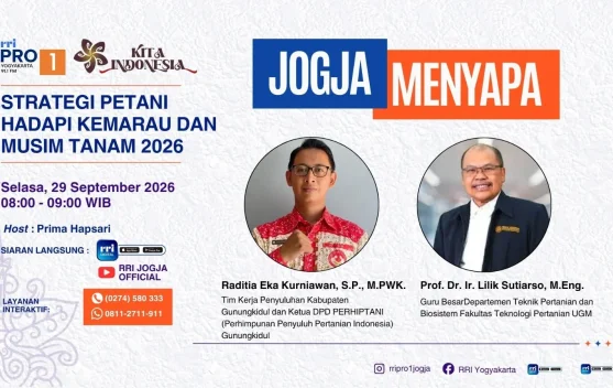 Dinas Pertanian Gunungkidul Siapkan Strategi Ketahanan Pangan 2026