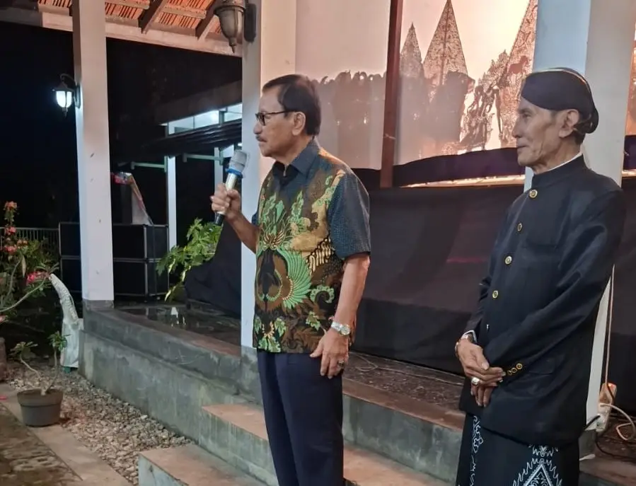 Marjoko mantan bupati Banyumas (Foto: Suprianto)