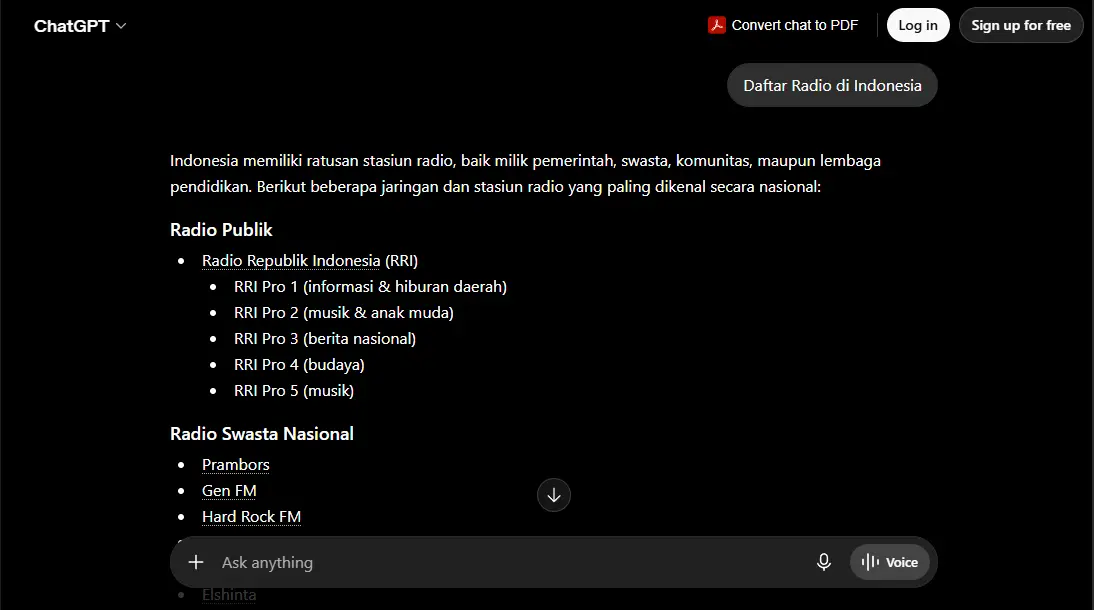 Halaman chatgpt.com