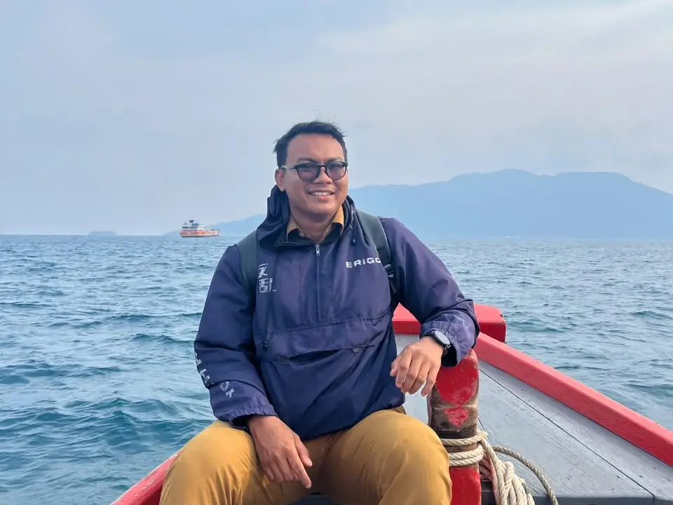 Penanggung jawab Gizi Puskesmas Pulau Tiga, Jorgi Arifsyah