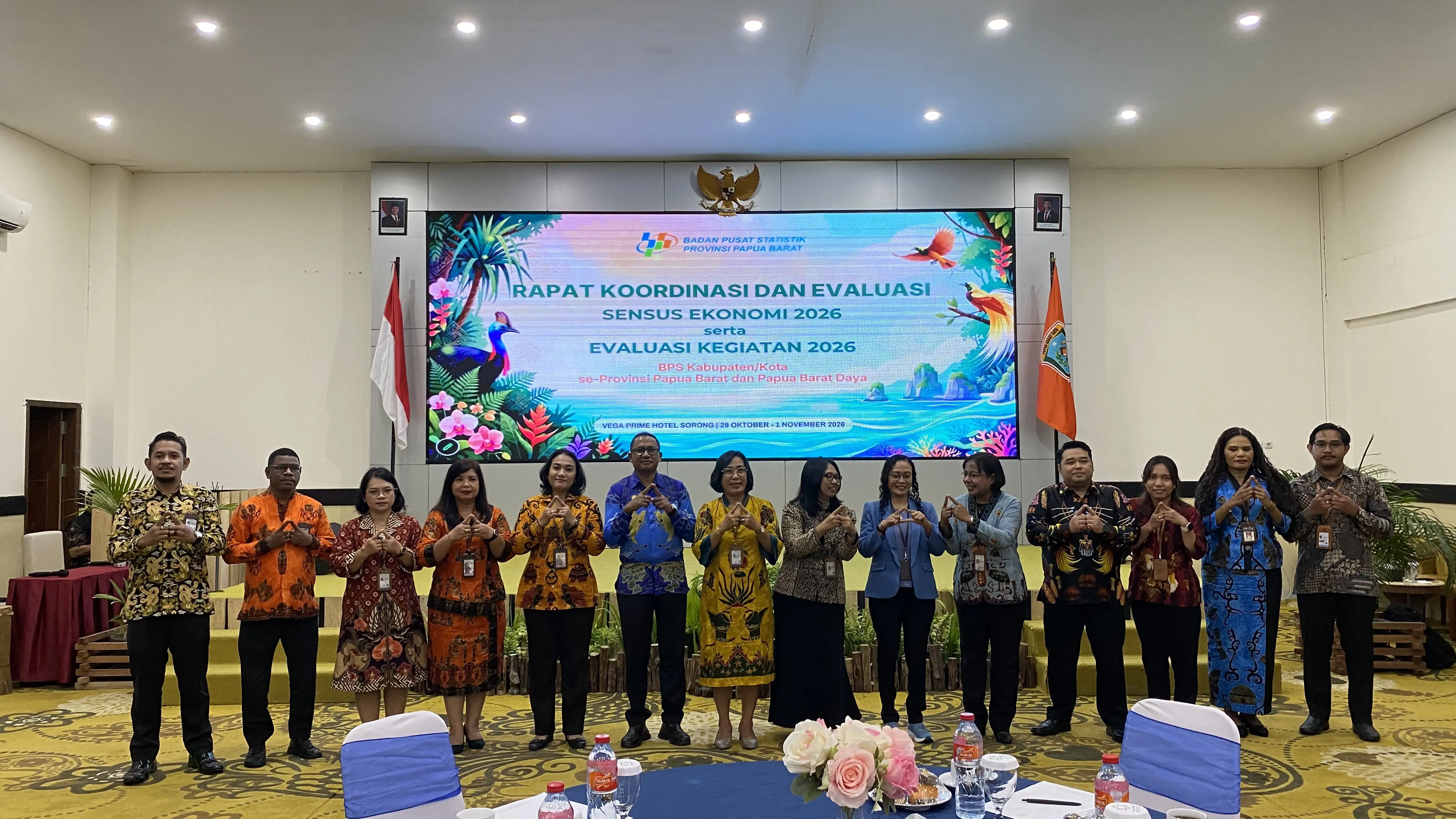 BPS Evaluasi Pelaksanaan Sensus Ekonomi dan Kegiatan 2026 di Papua ...
