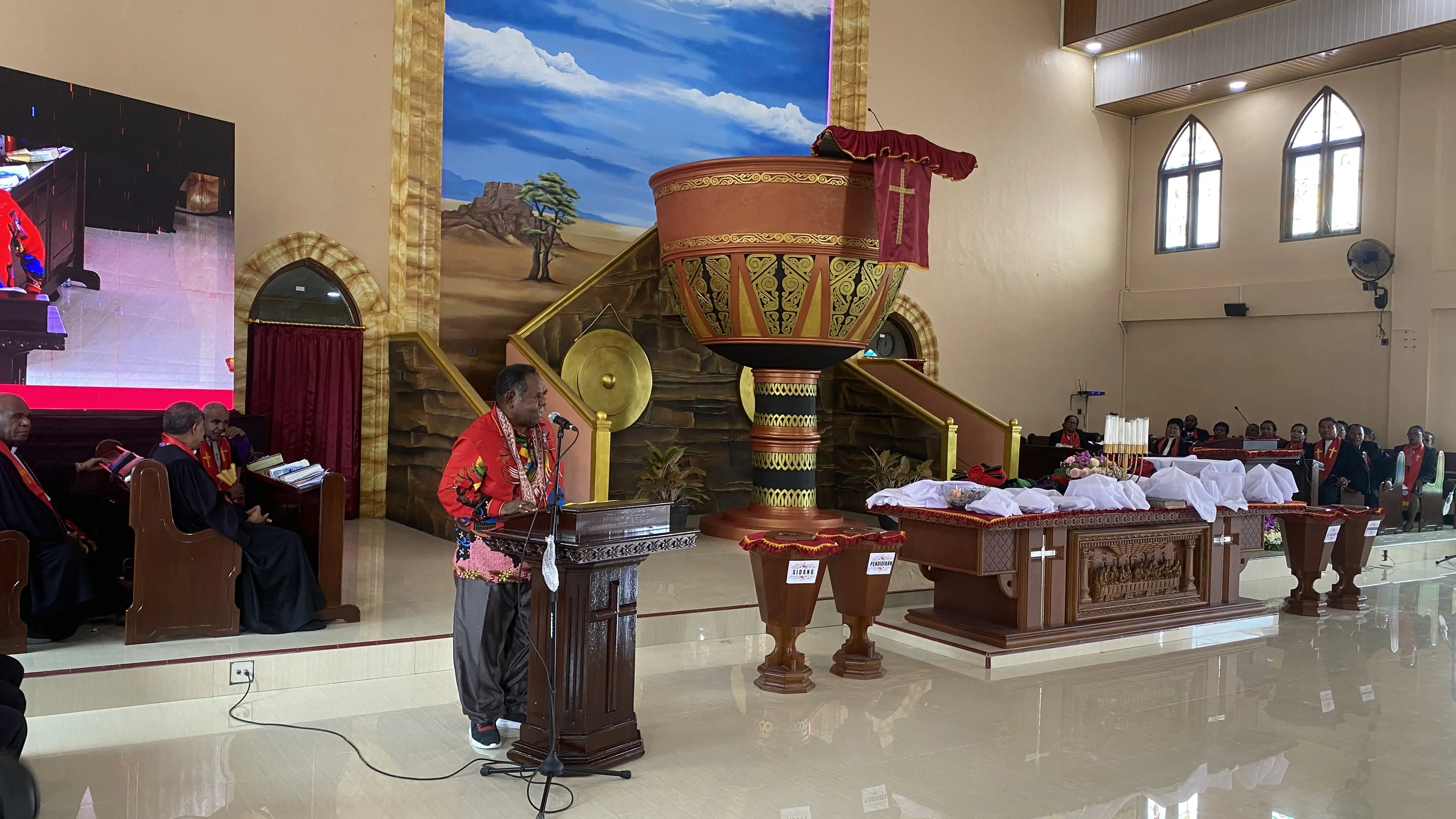 Megah, Gedung Gereja Baru Jemaat GKI Elim Malanu Resmi Beroperasi -  RRI.co.id