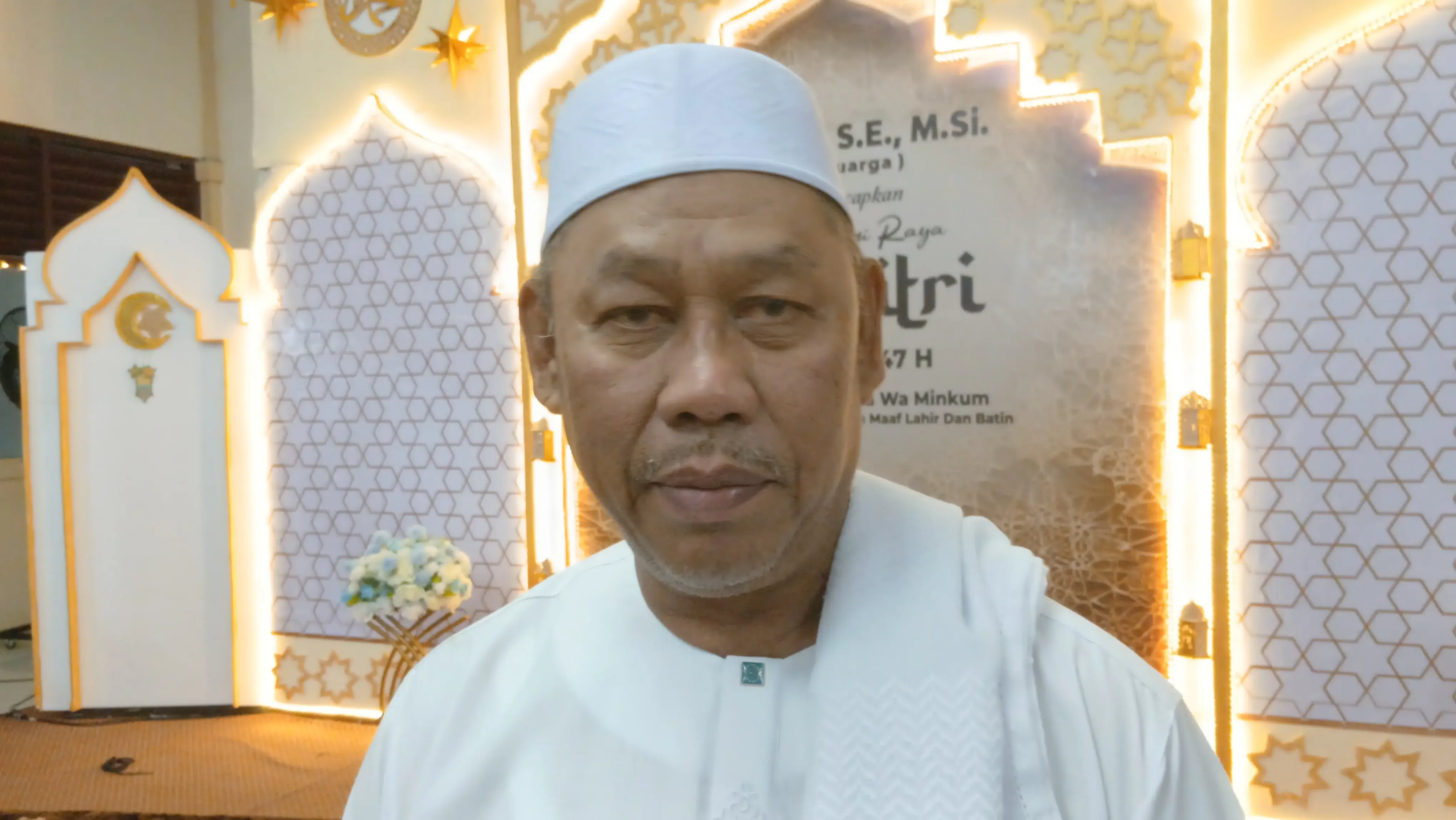 Jakaria SE, M,Si Wakil Bupati Malinau.(FotoL RRI malinau/Widayat)